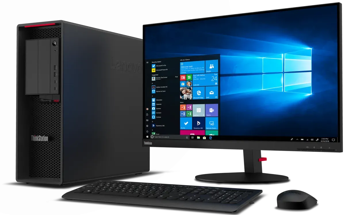 Lenovo ThinkStation P620 Ryzen Threadripper PRO 5965WX 64GB RAM 1TB SSD Win11 Pro Tower | 30E000TXUK Desktop PC Lenovo