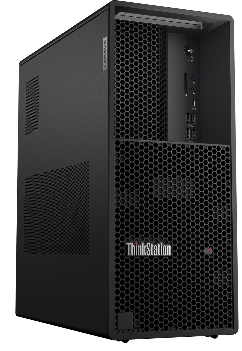 Lenovo ThinkStation P3 Core i9-14900K 32GB RAM 1TB SSD Win11 Pro Tower | 30GS009TUK Desktop PC Lenovo