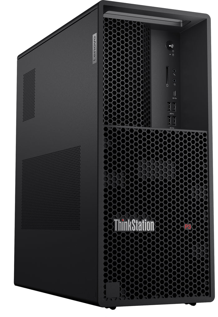 Lenovo ThinkStation P3 Core i9-14900K 32GB RAM 1TB SSD Win11 Pro Tower | 30GS009TUK Desktop PC Lenovo