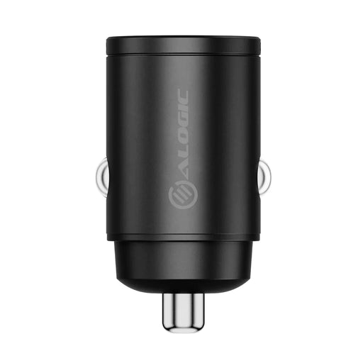 Alogic CRCA30 30W Rapid Power Mini Car Charger with USB-C and USB-A