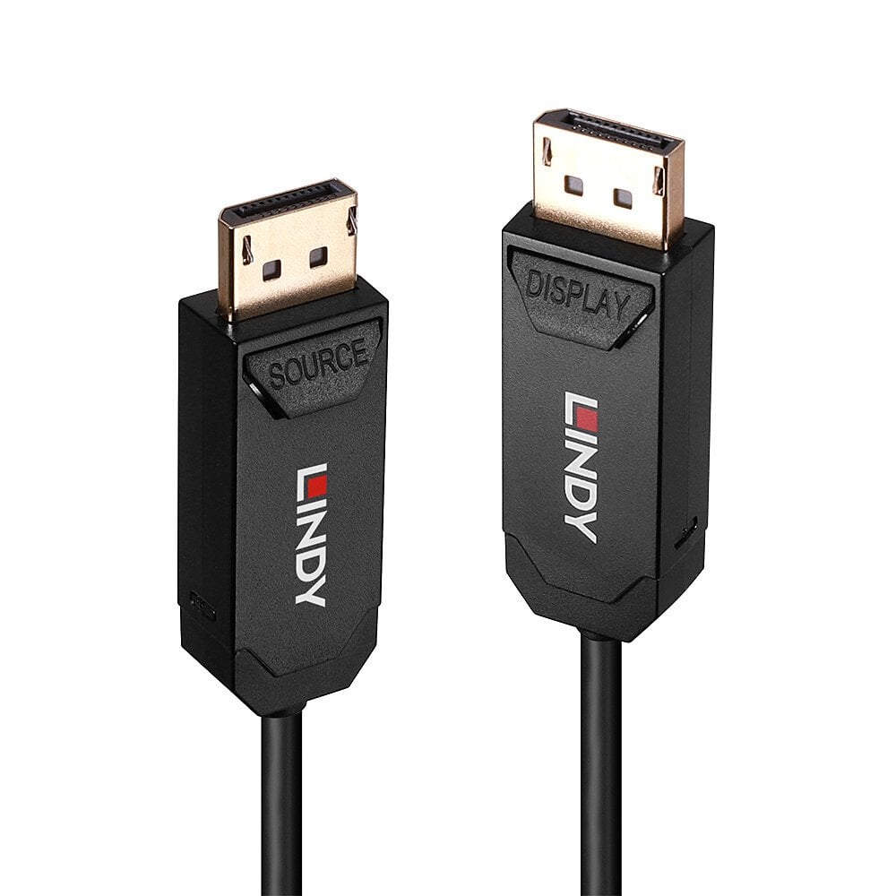 Lindy 30m Fibre Optic Hybrid DP 2.0 UHBR10 Cable | 38523 HDMI Cable Lindy