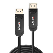 Lindy 30m Fibre Optic Hybrid DP 2.0 UHBR10 Cable | 38523 HDMI Cable Lindy