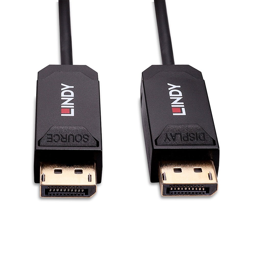 Lindy 30m Fibre Optic Hybrid DP 2.0 UHBR10 Cable | 38523 HDMI Cable Lindy