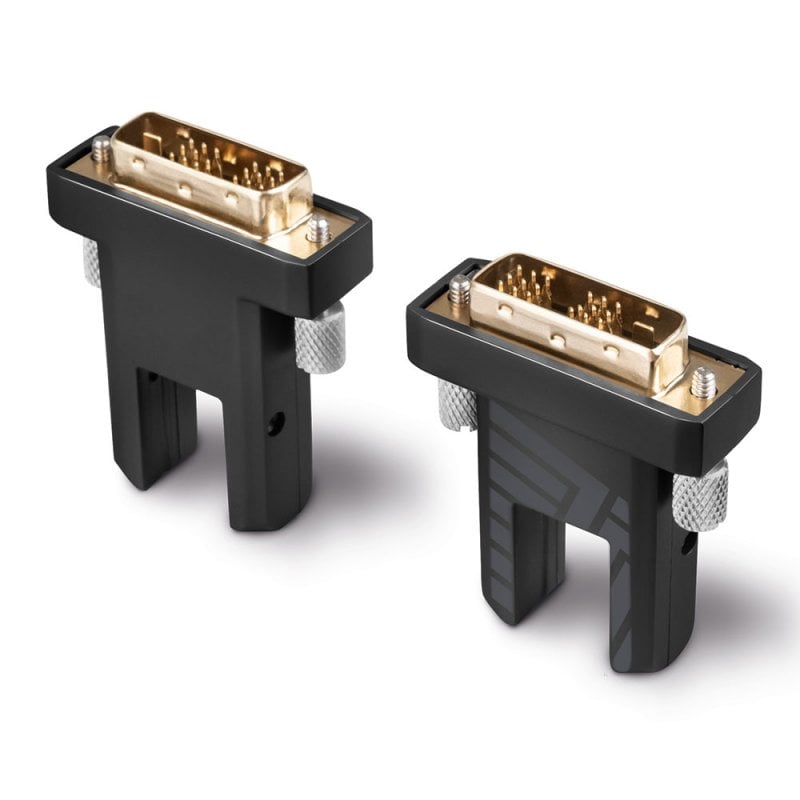 Lindy 30m Fibre Optic Hybrid Micro-HDMI 18G Cable with Detachable HDMI & DVI Connectors | 38322 Adapter / Converter Lindy