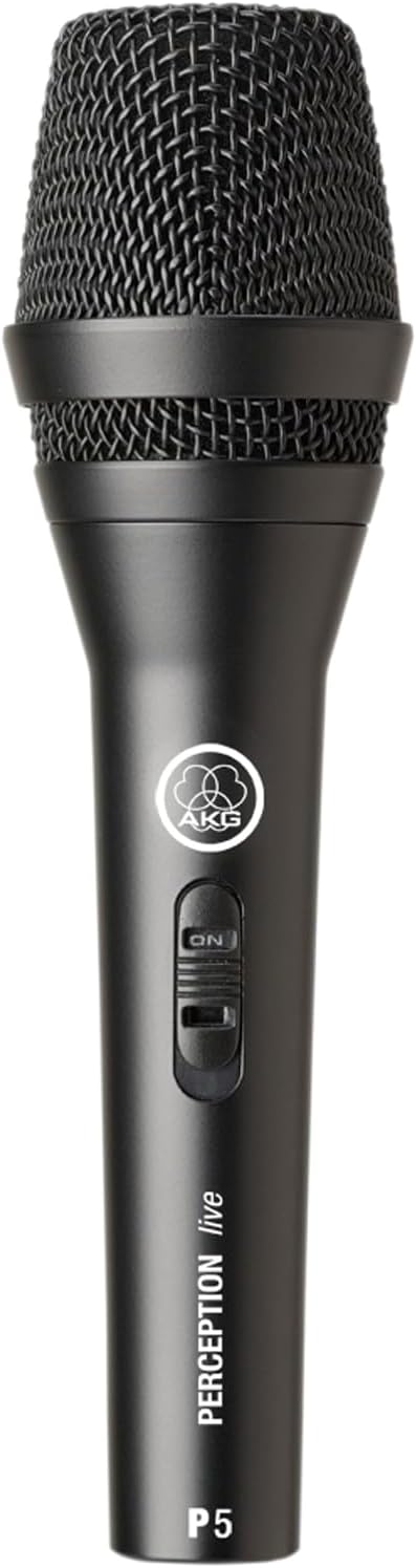 AKG P5 S High-performance Dynamic Vocal Microphone With on/off Switch | 3100H00120 Microphone AKG