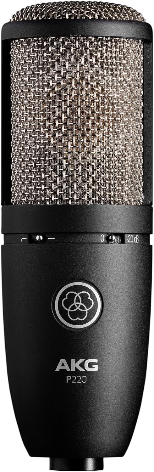 AKG P220 High-performance Large Diaphragm True Condenser Microphone | 3101H00420 Microphones AKG
