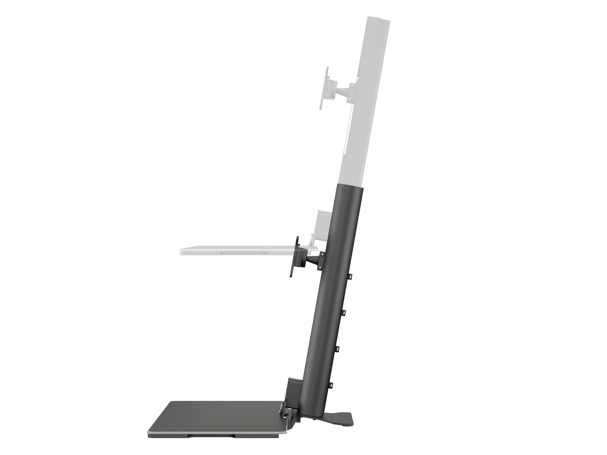Multibrackets M Easy Stand Sit-Stand Desk Converter for Monitors up to 30" | 7350073733170 Workstation Multibrackets