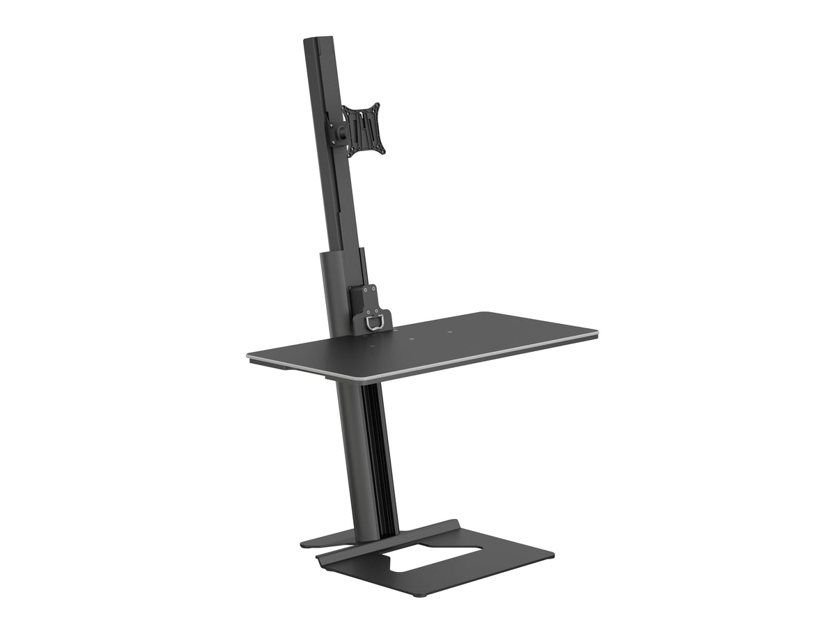 Multibrackets M Easy Stand Sit-Stand Desk Converter for Monitors up to 30" | 7350073733170 Workstation Multibrackets