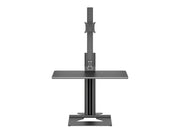 Multibrackets M Easy Stand Sit-Stand Desk Converter for Monitors up to 30" | 7350073733170 Workstation Multibrackets