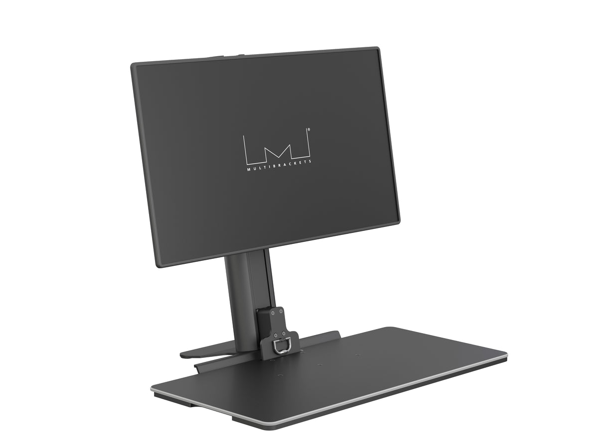 Multibrackets M Easy Stand Sit-Stand Desk Converter for Monitors up to 30" | 7350073733170 Workstation Multibrackets