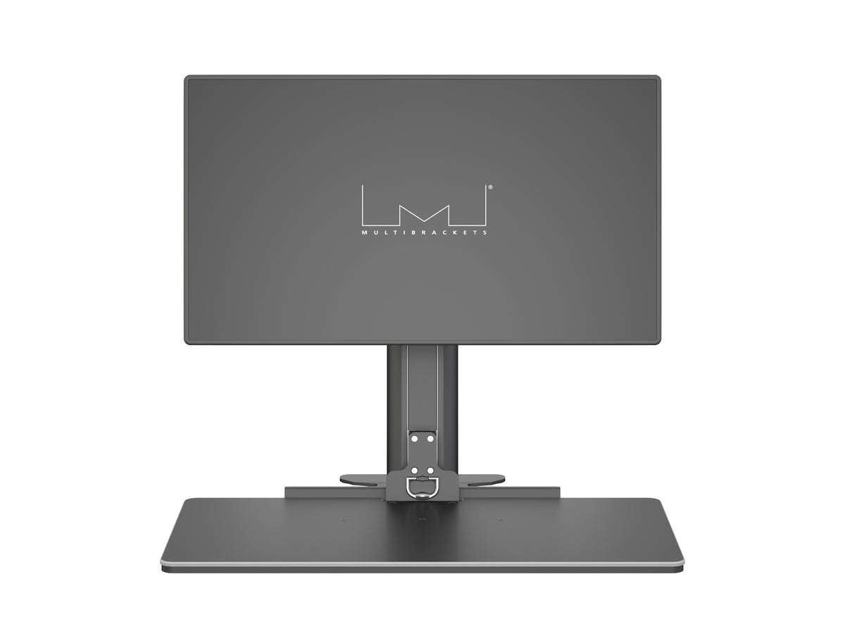 Multibrackets M Easy Stand Sit-Stand Desk Converter for Monitors up to 30" | 7350073733170 Workstation Multibrackets