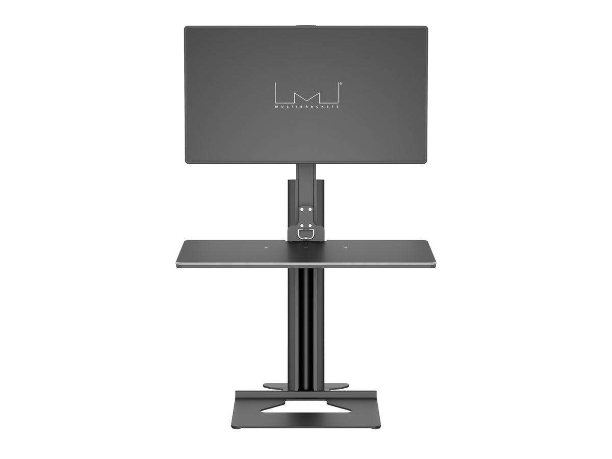 Multibrackets M Easy Stand Sit-Stand Desk Converter for Monitors up to 30" | 7350073733170 Workstation Multibrackets