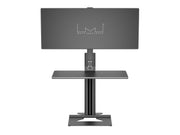 Multibrackets M Easy Stand Sit-Stand Desk Converter for Monitors up to 30" | 7350073733170 Workstation Multibrackets