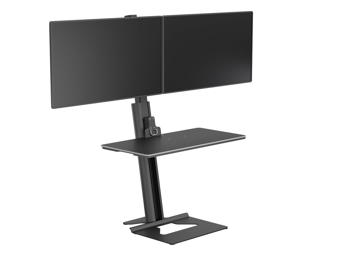 Multibrackets M Easy Stand Sit-Stand Desk Converter for Monitors up to 30" | 7350073733170 Workstation Multibrackets