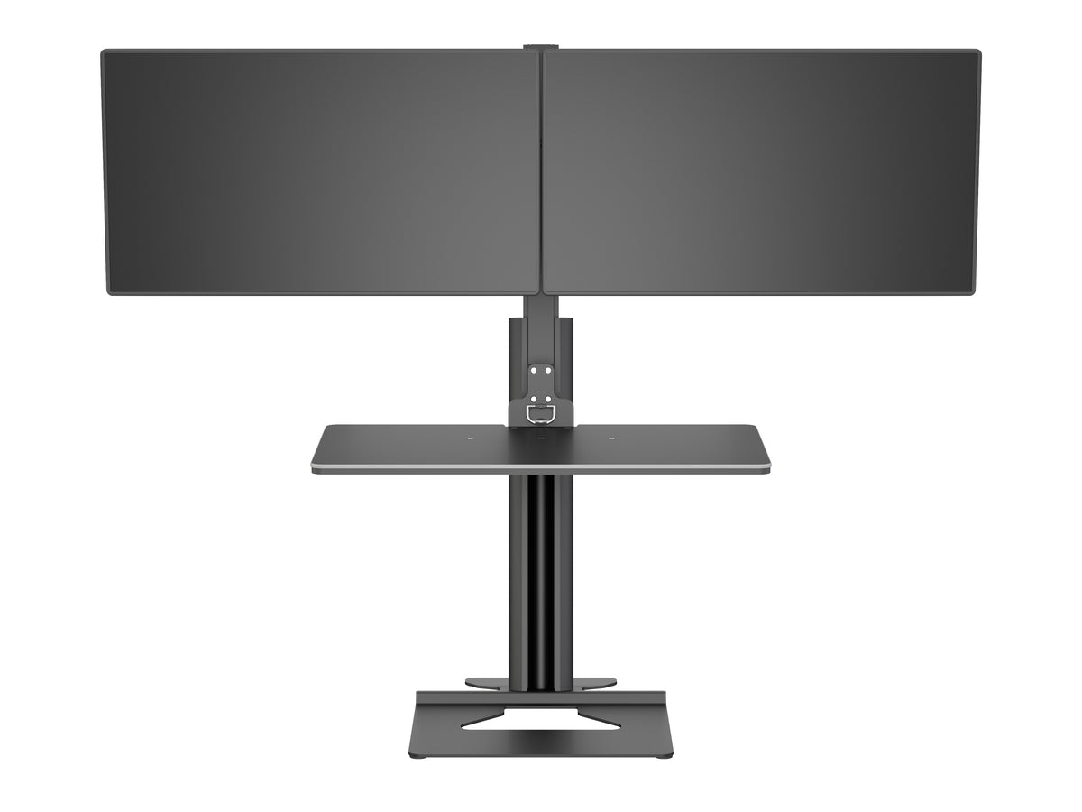 Multibrackets M Easy Stand Sit-Stand Desk Converter for Monitors up to 30" | 7350073733170 Workstation Multibrackets