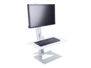 Multibrackets M Easy Stand Sit-Stand Desk Converter for Monitors up to 30" | 7350073733170 Workstation Multibrackets