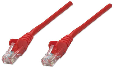 Intellinet Cat5e 2m Red CCA U/UTP PVC RJ45 Network Patch Cable | 319300 Ethernet Cable Intellinet