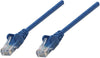 Intellinet Cat5e 3m Blue CCA U/UTP PVC RJ45 Network Patch Cable | 319775