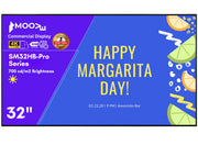 Moove 32 Inch High Brightness Digital Signage Display 700 cd/m² Android 14 - Full HD Commercial Monitor High Brightness Digital Signage ScreenMoove