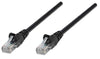 Intellinet 1 m Cat5e U/UTP RJ-45 Black Network Cable | 320740