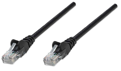 Intellinet 1 m Cat5e U/UTP RJ-45 Black Network Cable | 320740 Ethernet Cable Intellinet