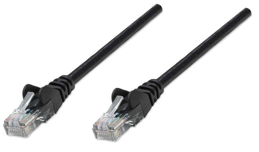 Intellinet Cat5e 5m Black CCA U/UTP PVC RJ45 Network Patch Cable | 320771 Ethernet Cable Intellinet
