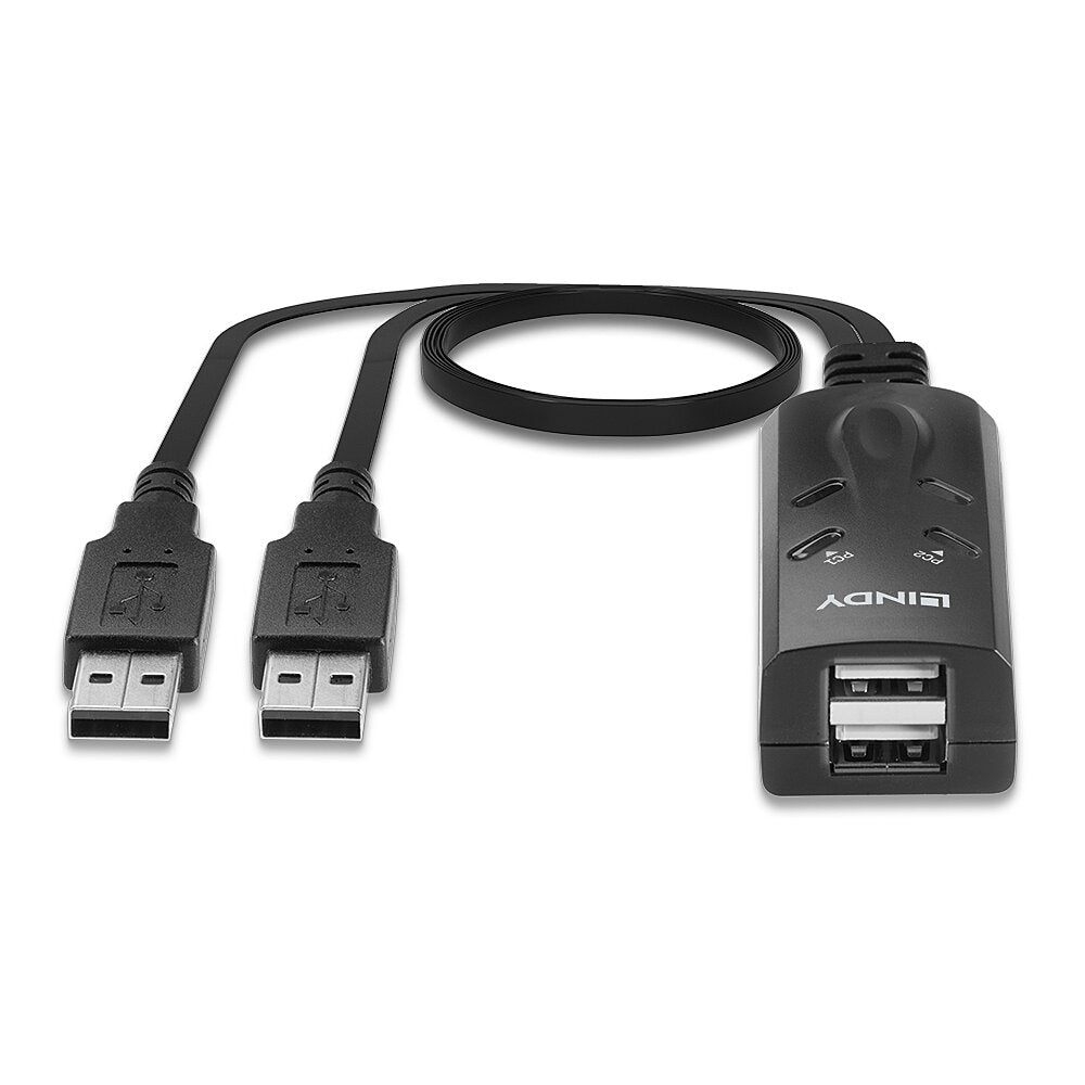 Lindy 2 Port USB KM Switch - 32165 Switches Lindy