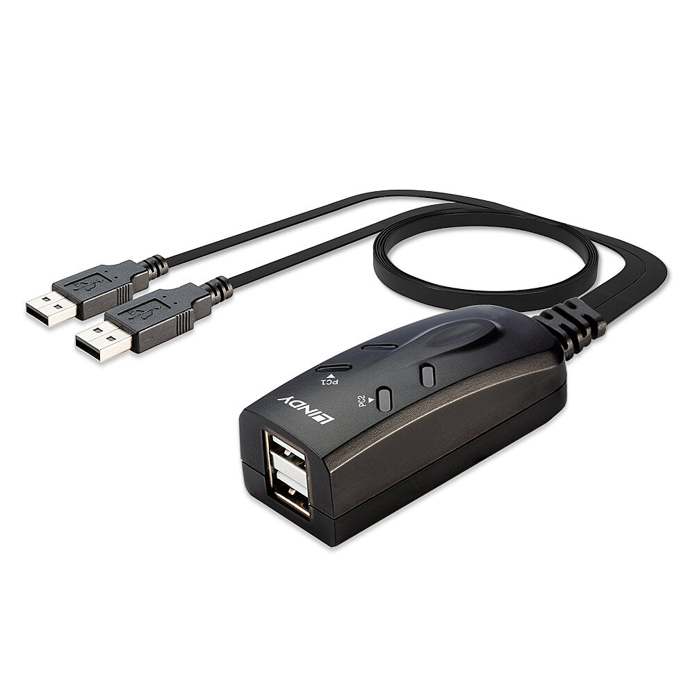 Lindy 2 Port USB KM Switch - 32165 Switches Lindy