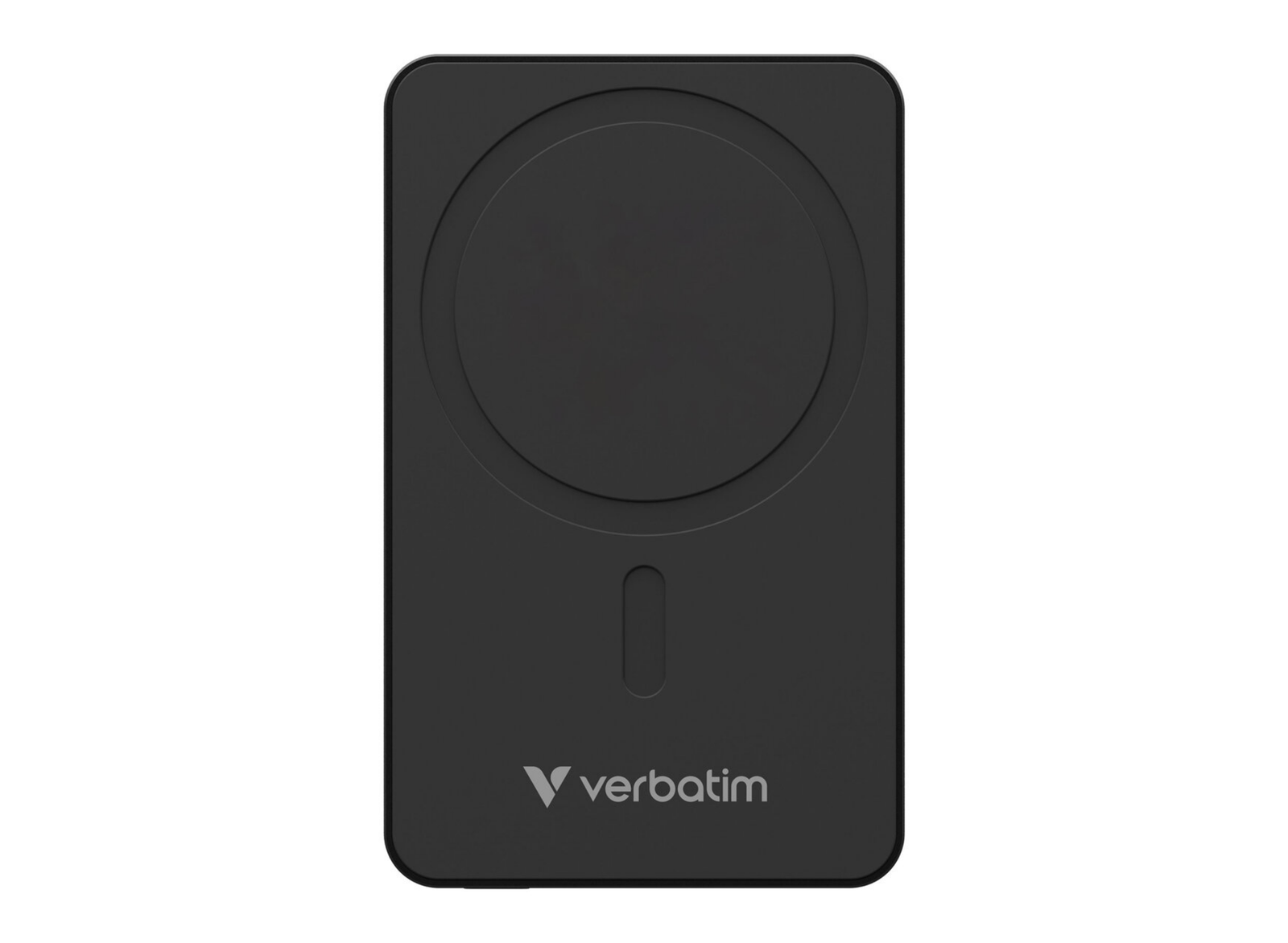 Verbatim Charge 'n' Go Essentials Magnetic Wireless Power Bank 5000 mAh - Black | 32225 Power & Charging Verbatim
