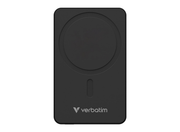 Verbatim Charge 'n' Go Essentials Magnetic Wireless Power Bank 5000 mAh - Black | 32225 Power & Charging Verbatim