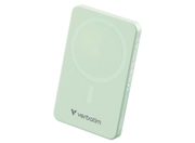 Verbatim Charge 'n' Go Essentials Magnetic Wireless Power Bank 5000 mAh - Green | 32226 Power & Charging Verbatim