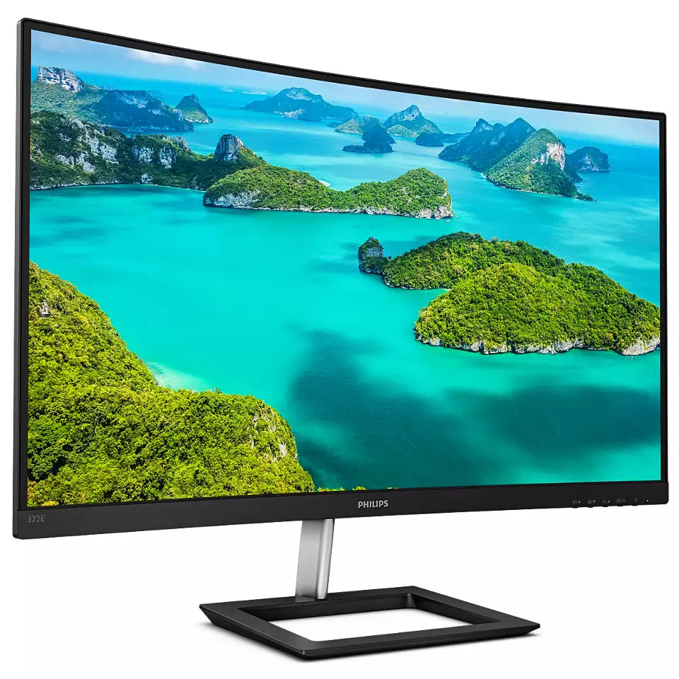 PHILIPS 27" Full HD Curved LCD Display | 322E1C/00 Desktop Monitor Philips