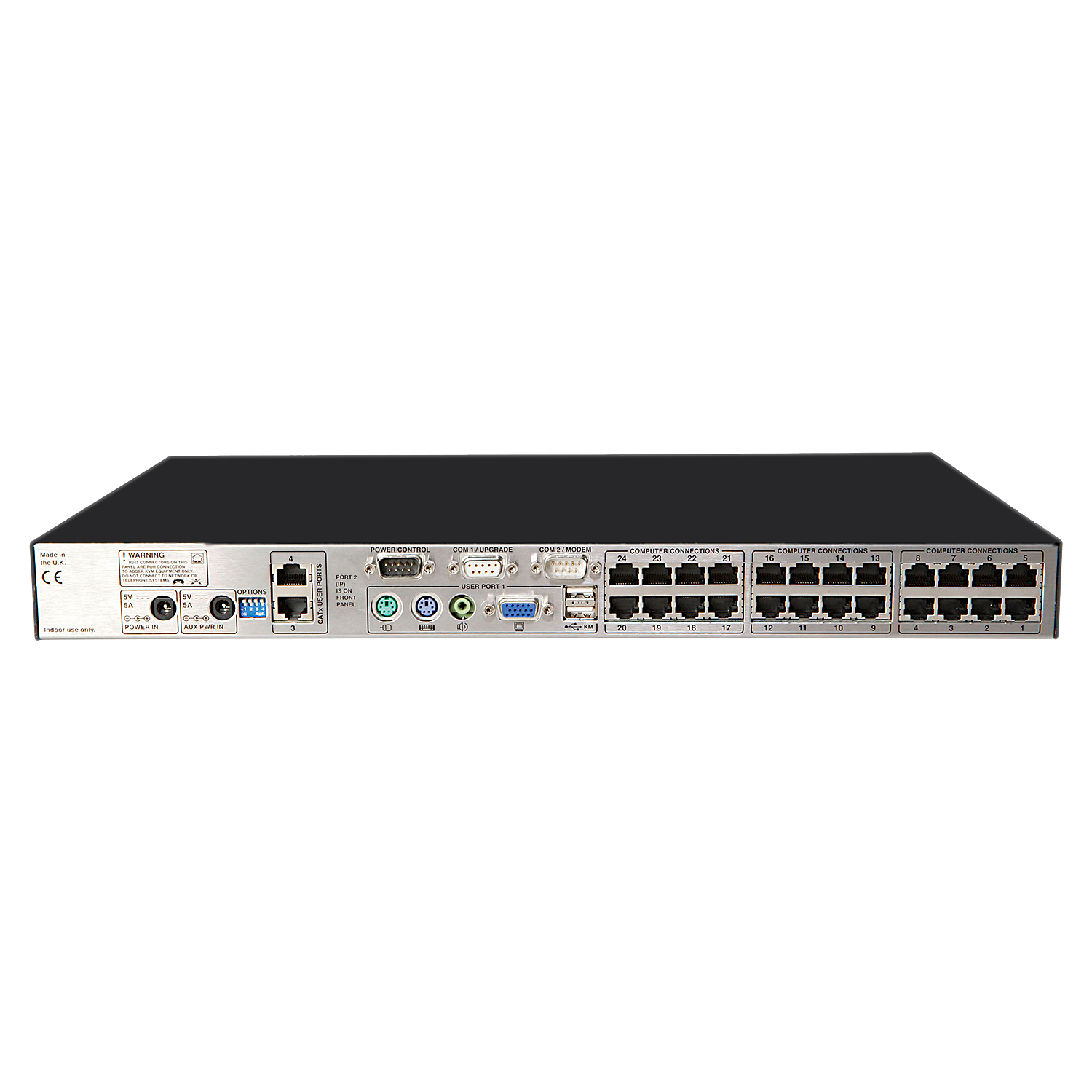 Lindy KVM Switch MC5-IP, 24 Port | 32368 Switches Lindy