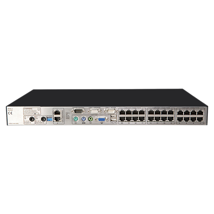 Lindy KVM Switch MC5-IP, 24 Port | 32368 Switches Lindy