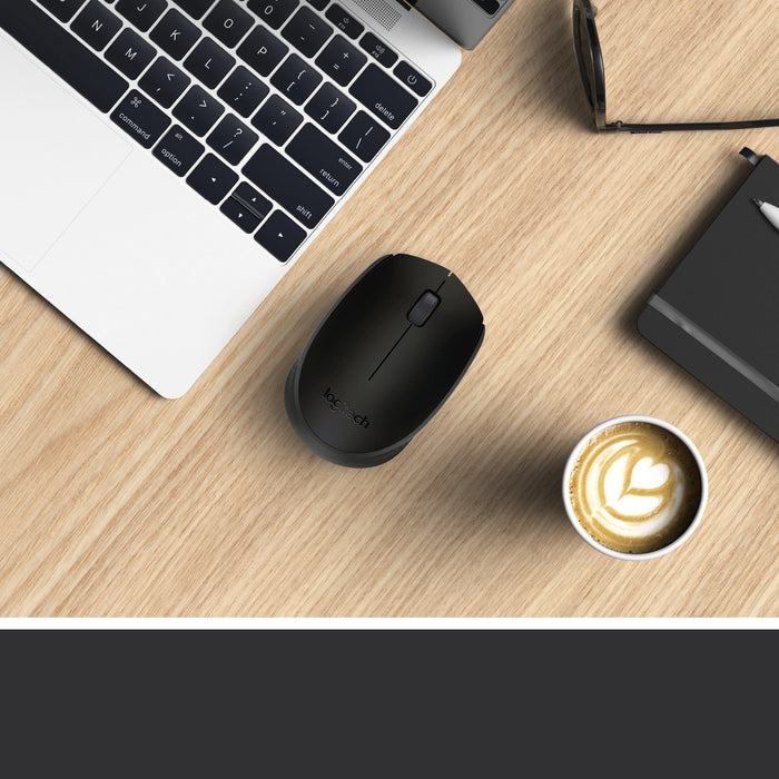 Logitech M170 Ambidextrous Optical RF Wireless 1000 DPI Wireless Mouse | 910-004424 Keyboard & Mouse Logitech