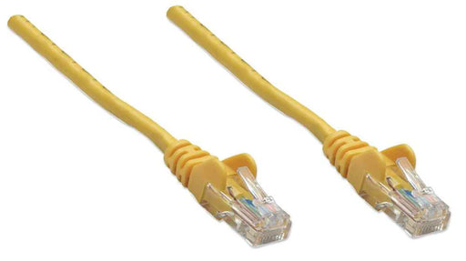 Intellinet Cat5e 0.5m Yellow CCA U/UTP PVC RJ45 Network Patch Cable | 325165 Ethernet Cable Intellinet