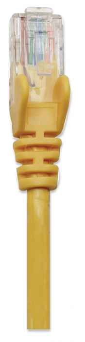 Intellinet Cat5e 0.5m Yellow CCA U/UTP PVC RJ45 Network Patch Cable | 325165 Ethernet Cable Intellinet