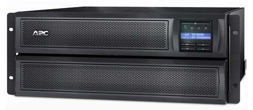 APC SMX3000HV Smart-UPS X, Line Interactive, 3kVA, Rack/tower convertible 4U, 208V-230V, 8x C13+2x C19 IEC Uninterruptible Power Supply APC