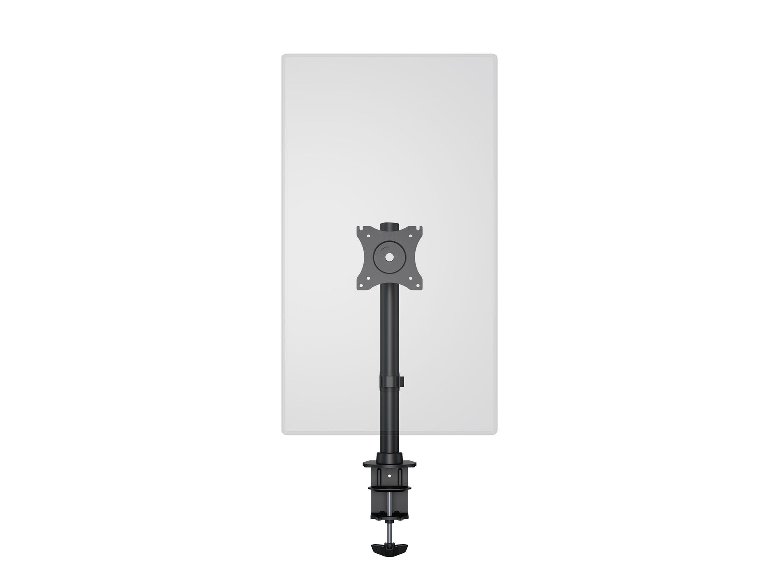 Multibrackets M Deskmount Basic Single Monitor Desk Mount - 15"-27" Screen Monitor Arm Desk Mount Multibrackets