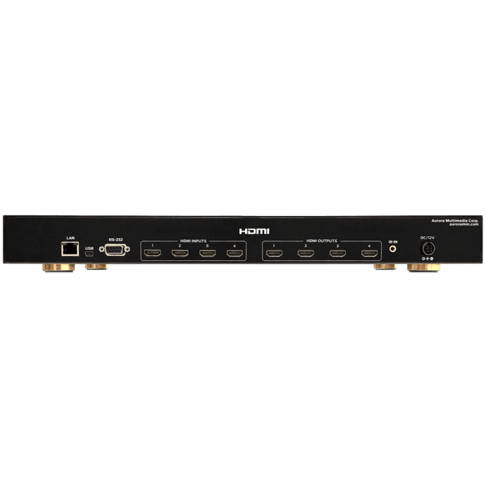 Aurora Multimedia ASP-442A 4x4 HDMI 2.0A Matrix 4K60Hz UHD Matrix Aurora