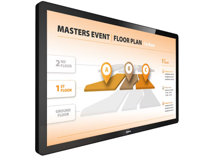 Philips 32BDL3651T/00 32" 1080p Android OS PCAP Interactive Touchscreen Interactive Touchscreen Display Philips