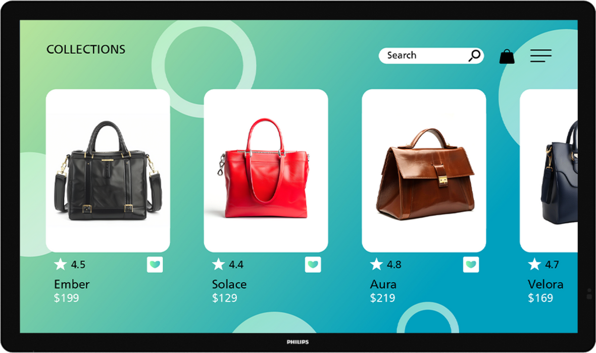 Philips 3000 Series 31.5" Full HD Android 13 Interactive Touchscreen Display | 32BDL3751T/00 Philips Interactive Touchscreen Philips