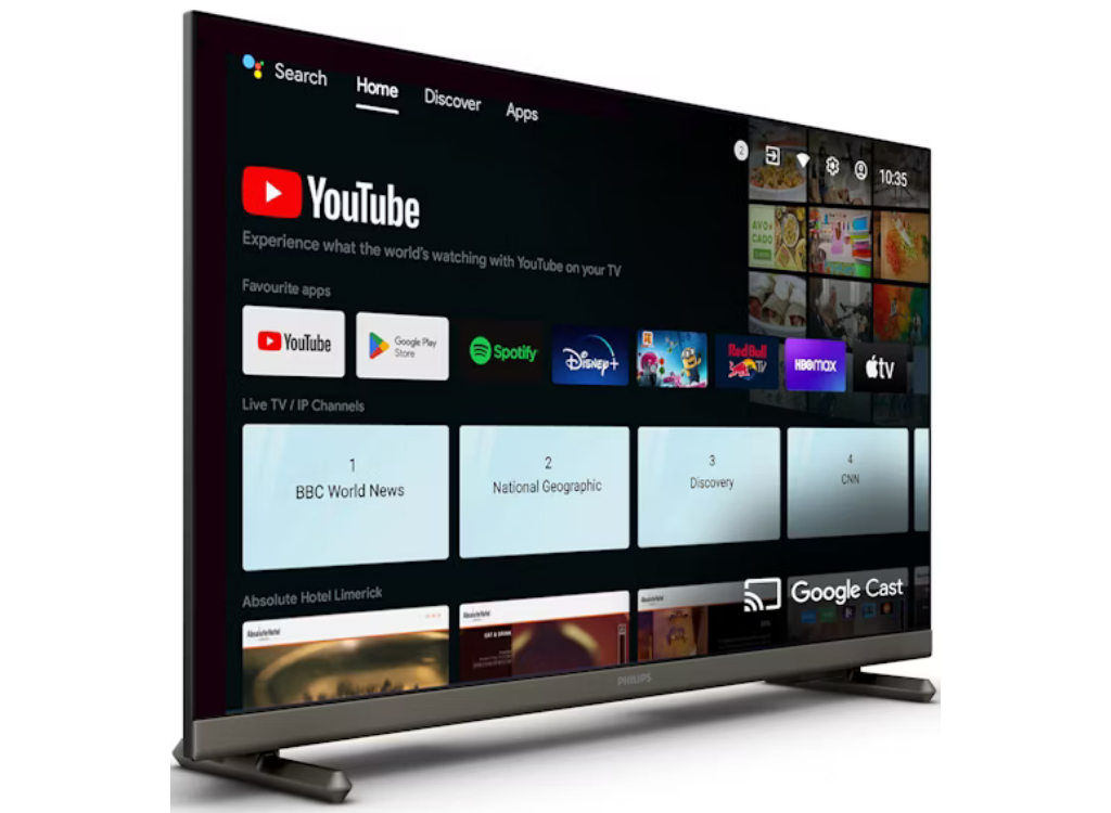Philips 32HFL4518/12 32" Professional Smart Hospitality TV with Google Cast™ Hotel TV Philips