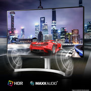 LG 31.5" UHD 4K 60Hz (3840x2160) HDR IPS Monitor | 32UN650P-W Desktop Monitor LG