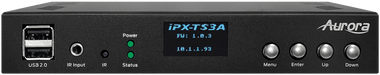 Aurora IPX-TC3A-CF-Pro 3rd Gen 4K 10Gbps AV-over-IP Transceiver Box Network Transceiver Aurora