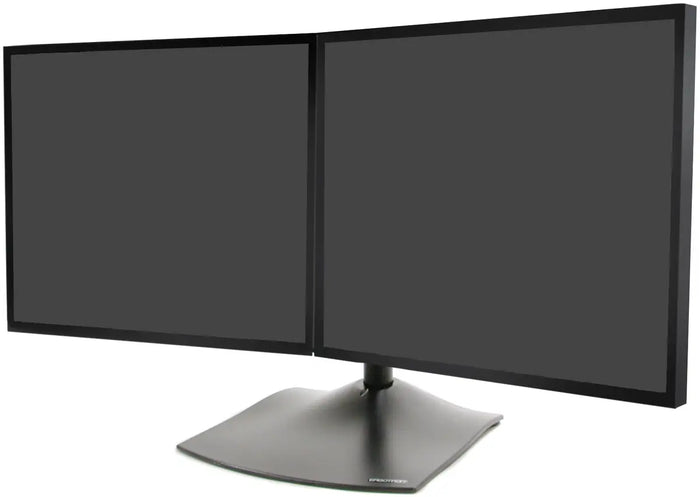 Ergotron Up to 24" DS100 Dual-Monitor Horizontal Desk Stand | 33-322-200 Monitor Arm Desk Mount Ergotron