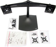 Ergotron Up to 24" DS100 Dual-Monitor Horizontal Desk Stand | 33-322-200 Monitor Arm Desk Mount Ergotron