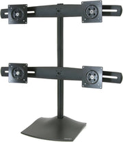 Ergotron 24" DS100 Quad-Monitor Desk Stand Black | 33-324-200 Monitor Arm Desk Mount Ergotron