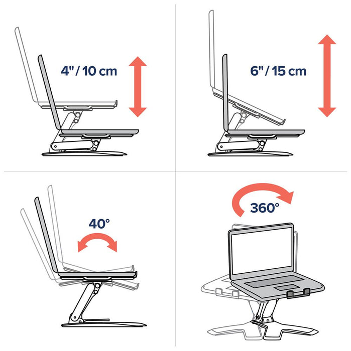 Ergotron Neo-Flex Notebook Lift Stand Black - 33-334-085