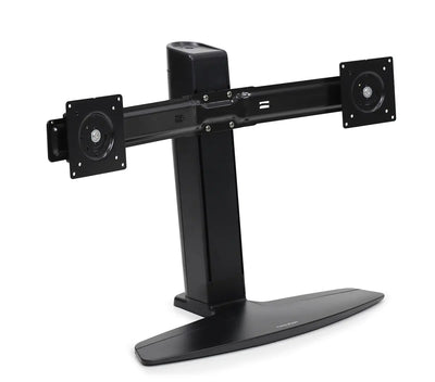Ergotron Up to 24" Neo-Flex Dual/Multi LCD Lift Stand Black | 33-396-085 Monitor Arm Desk Mount Ergotron